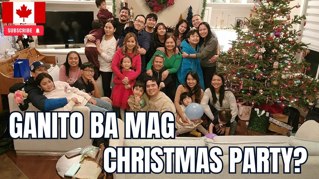 ANONG NANGYARI? I YEAR END PARTY NG PAMILYA I LUISIANA LAGUNA TO CANADA | BUHAY CANADA #canadalife