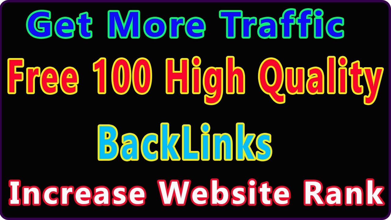 How To get Free backlinks to website In tamil