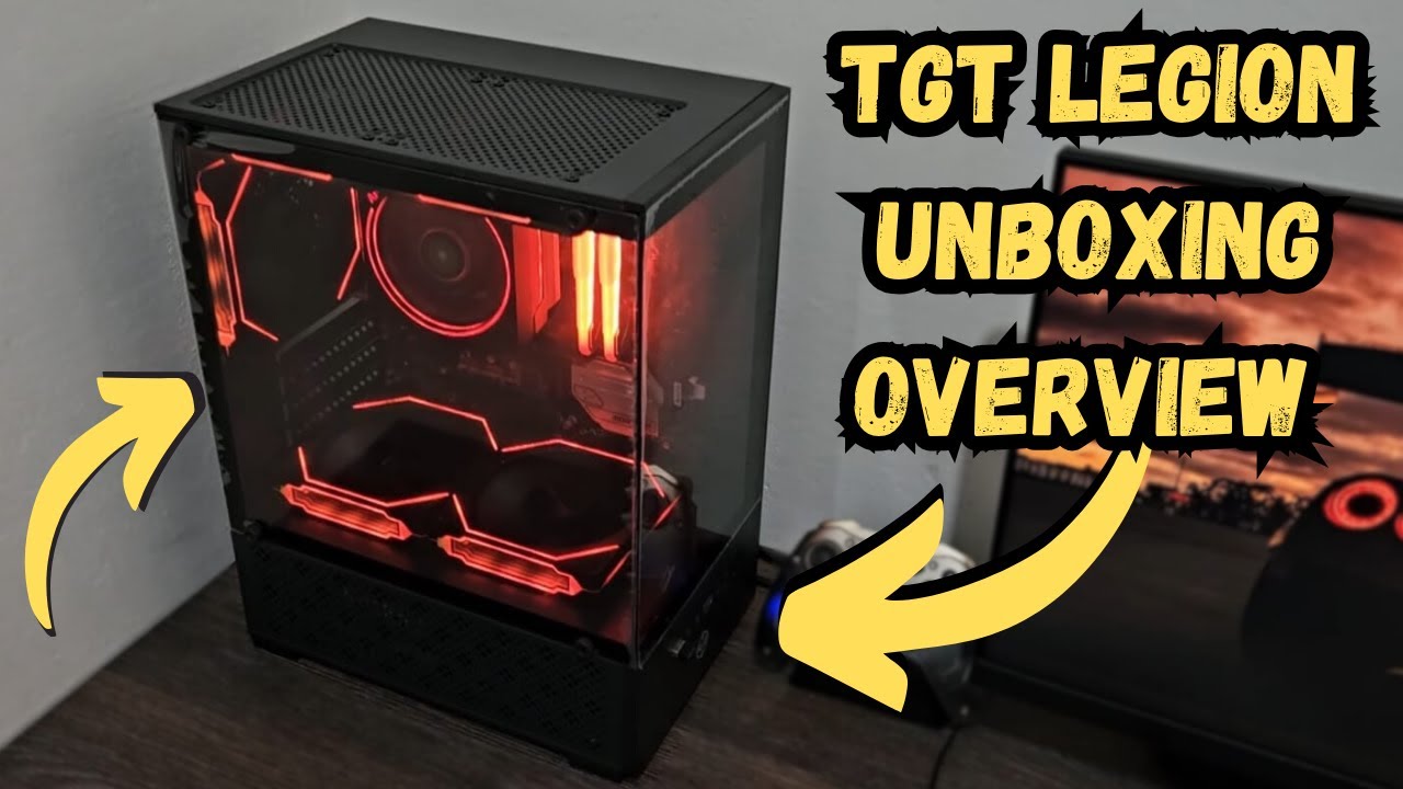 GABINETE TGT LEGION - Unboxing e Overview
