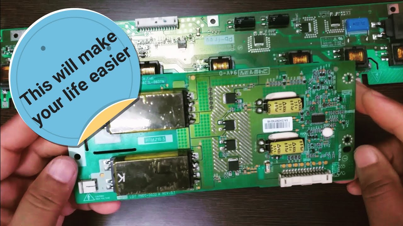 LCD T.V. CCFL back light Inverter card.