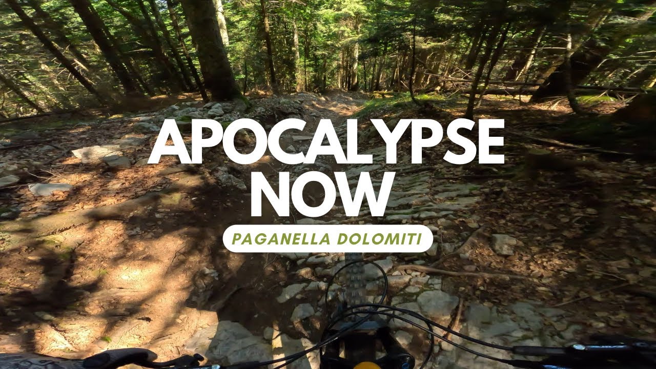 Apocalypse Now Downhill Line Bikepark Paganella Dolomiti Italy 🇮🇹 full run POV RAW
