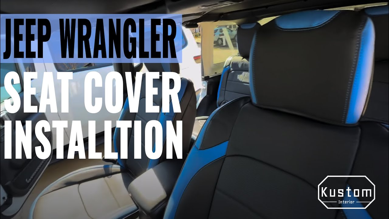 2019+ #Jeep #Wrangler JL Custom, чехлы на сиденья из натуральной кожи, установлены @QuickShifts #...