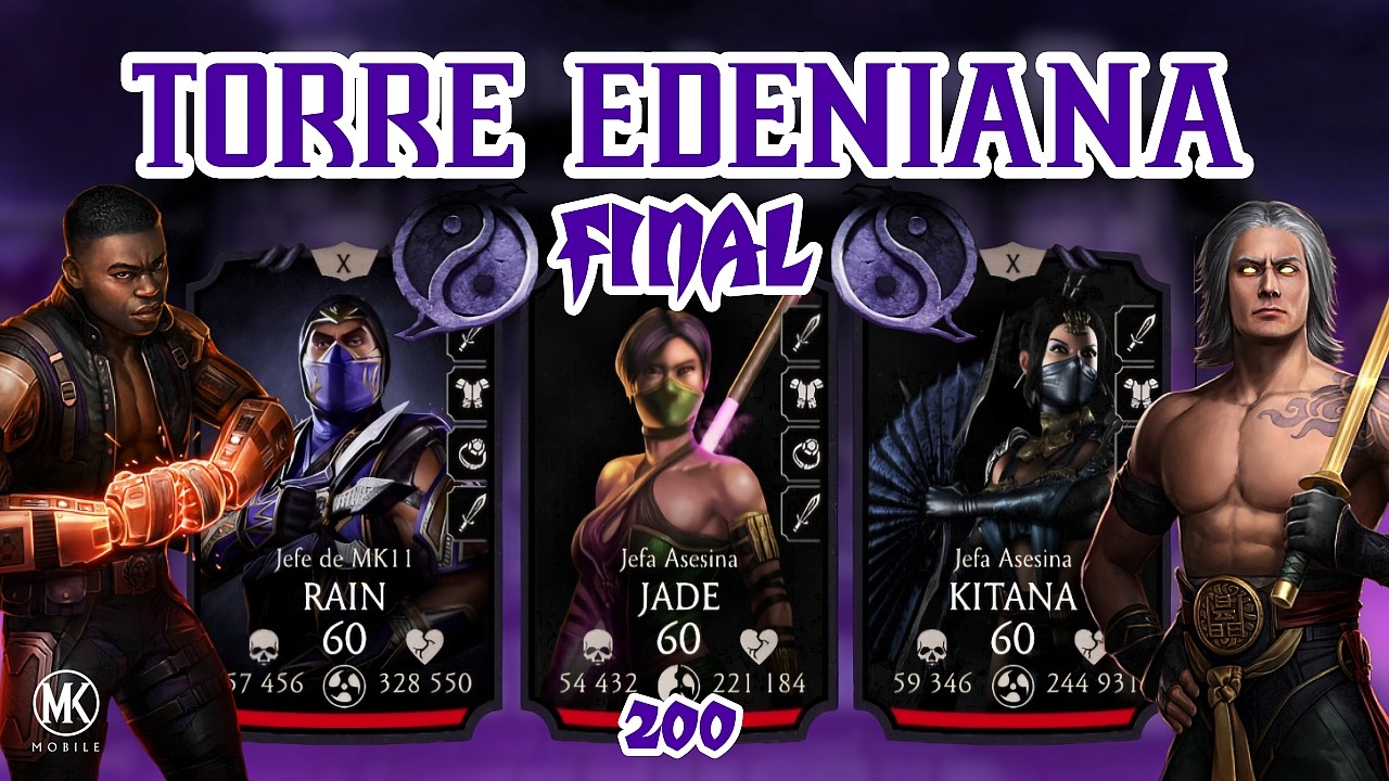 FINAL 🔥 Torre Edeniana | Mortal Kombat Mobile 