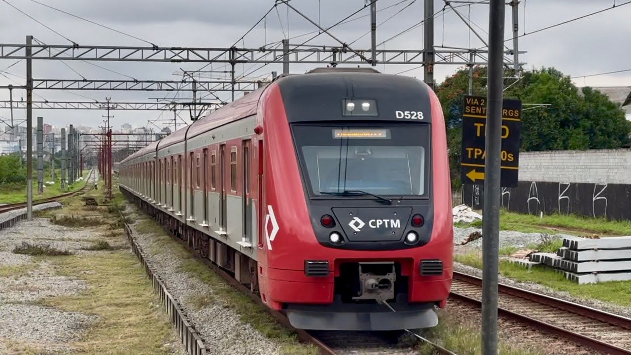 CPTM | No trem expresso da linha 10, de Tamanduateí a Santo André