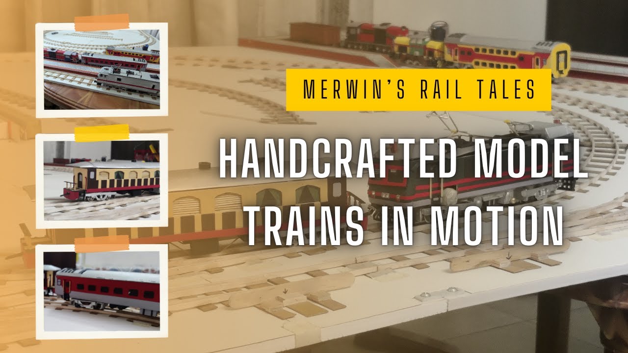 Handcrafted Model Trains in Motion | Miniature Railway Showcase | Merwin's Rail Tales