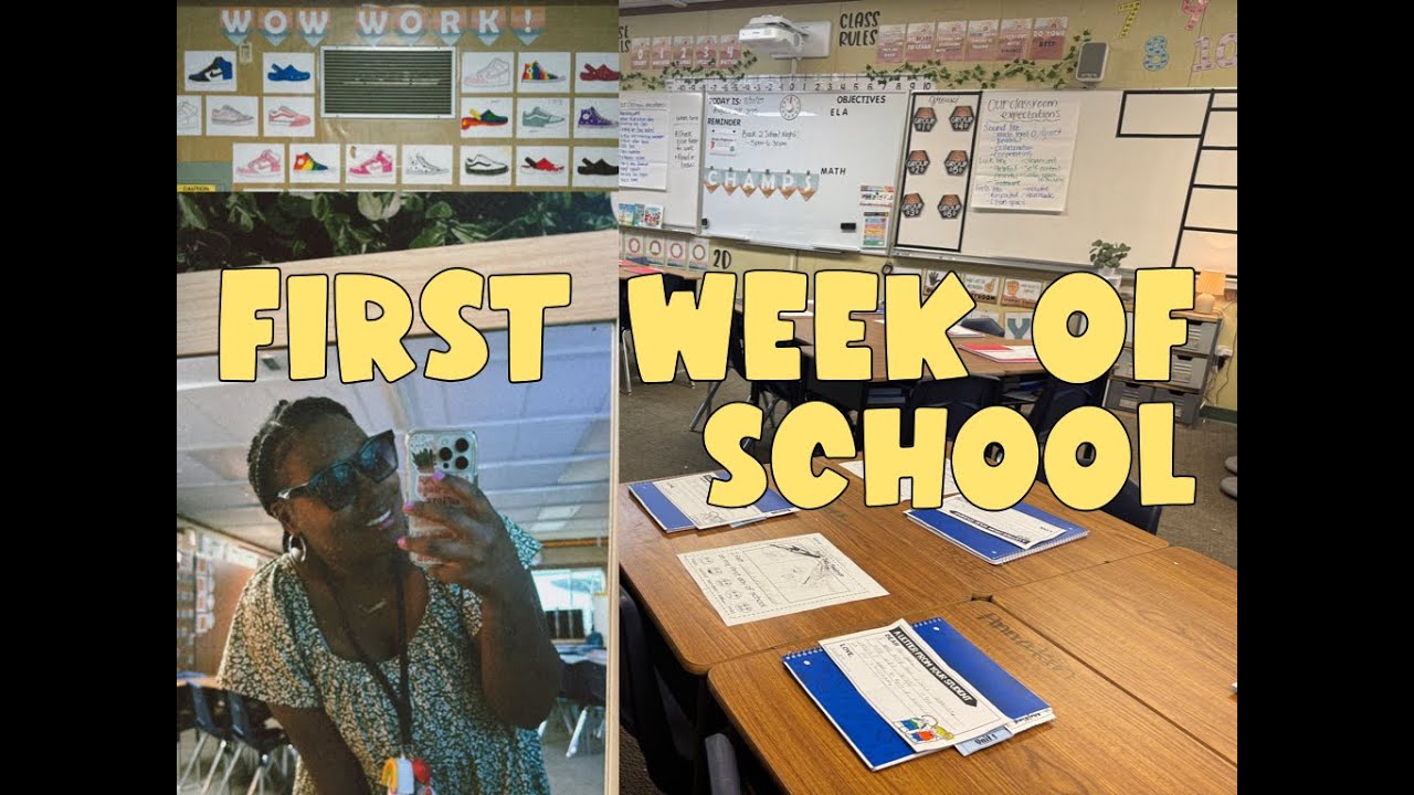 Starting my 5th year of teaching | First Week of School