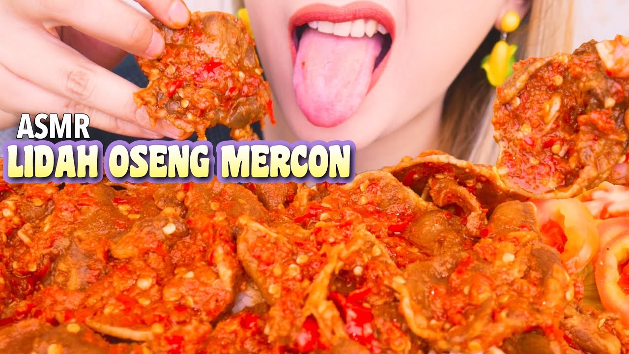 ASMR LIDAH SAPI OSENG MERCON SEPEDES MULUT NETIZEN!! | ASMR Indonesia