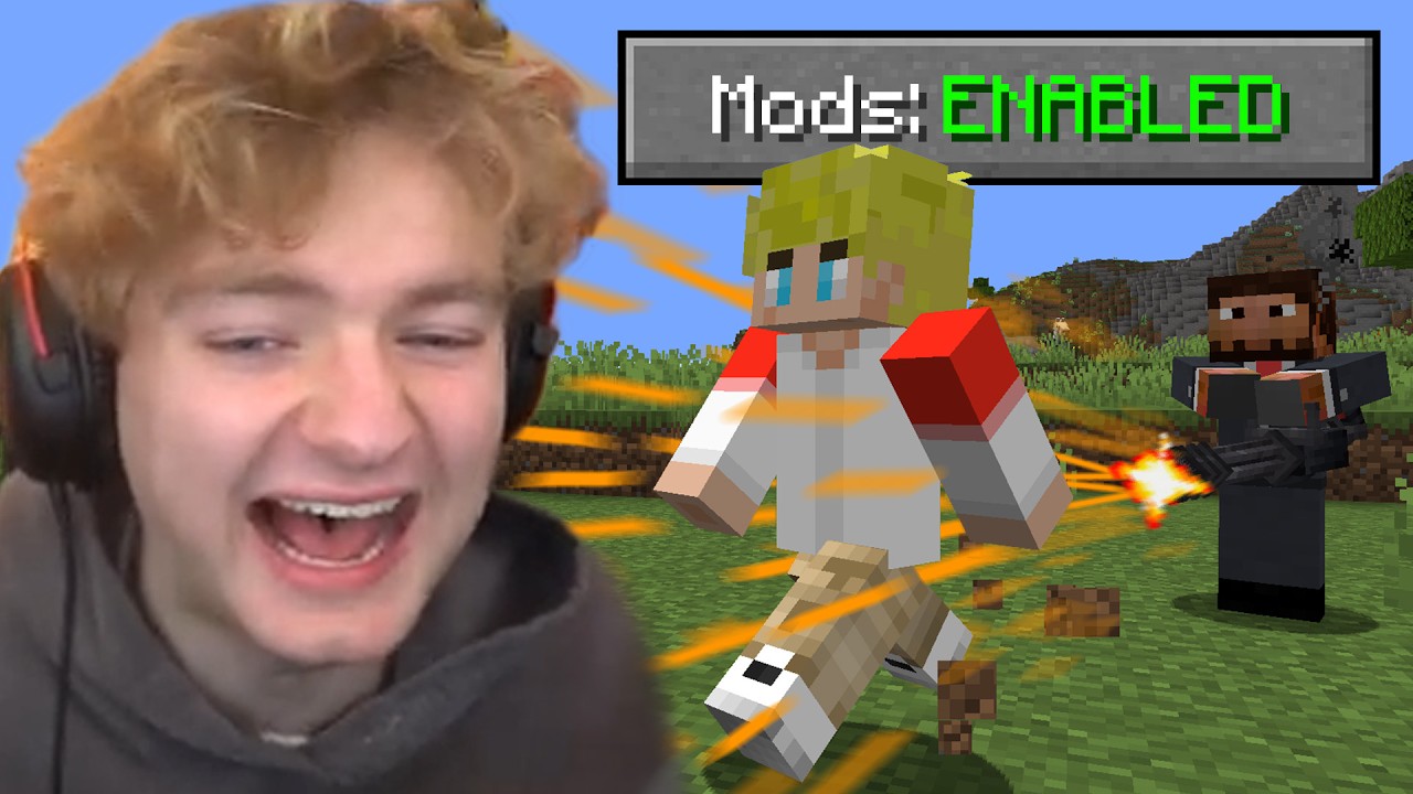 Я создал новый модифицированный мир Minecraft...
