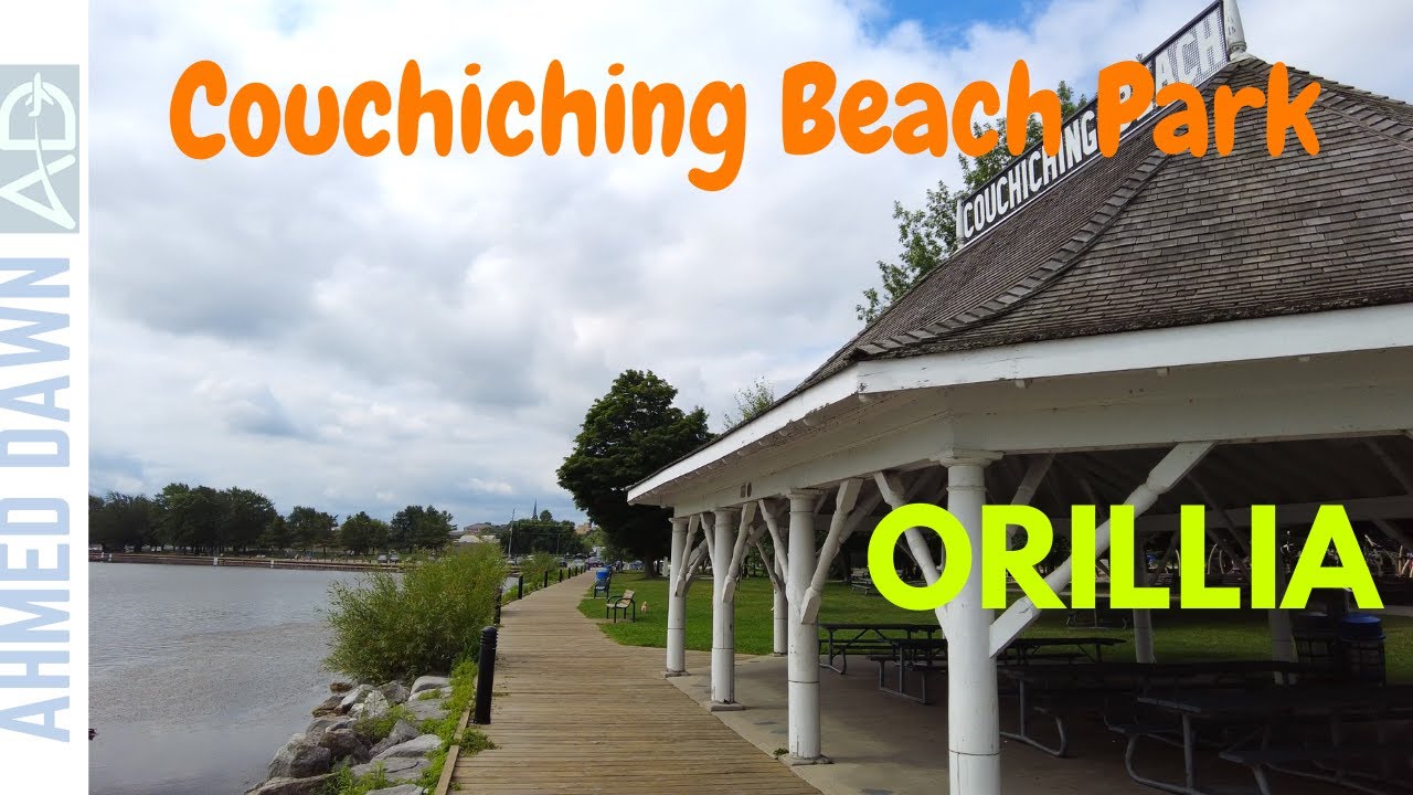 Couchiching Beach Park Walk In Orillia, Ontario, Canada | Orillia Walking Tour