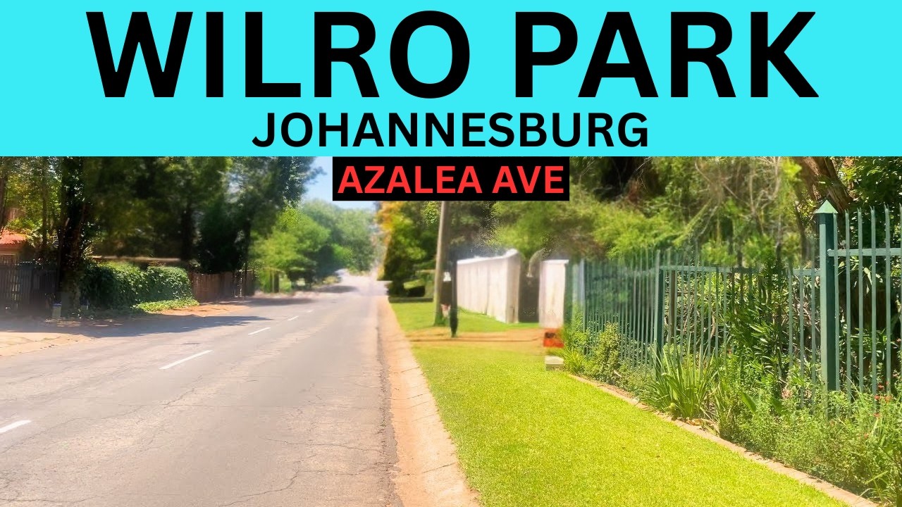Walking Tour Azalea Avenue Johannesburg in Wilro Park’s Tranquil Leafy Suburb