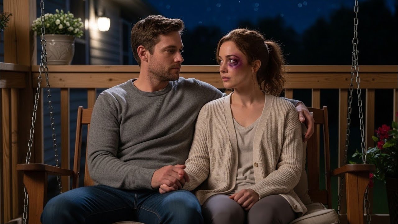 My Neighbor Knocked at Midnight: “I Can’t Go Home Tonight” — A Single Dad’s Unexpected Night