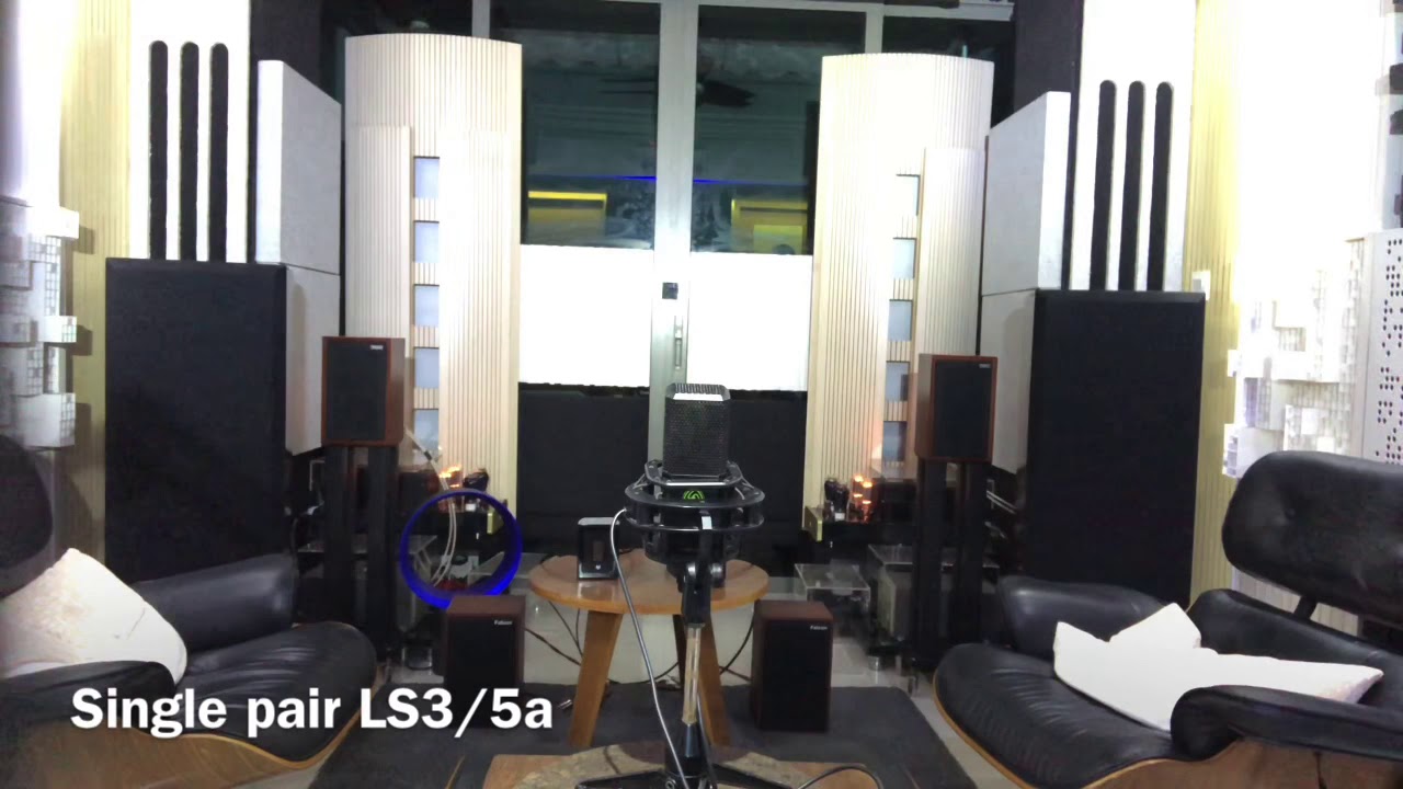 3 different LS3/5a configuration