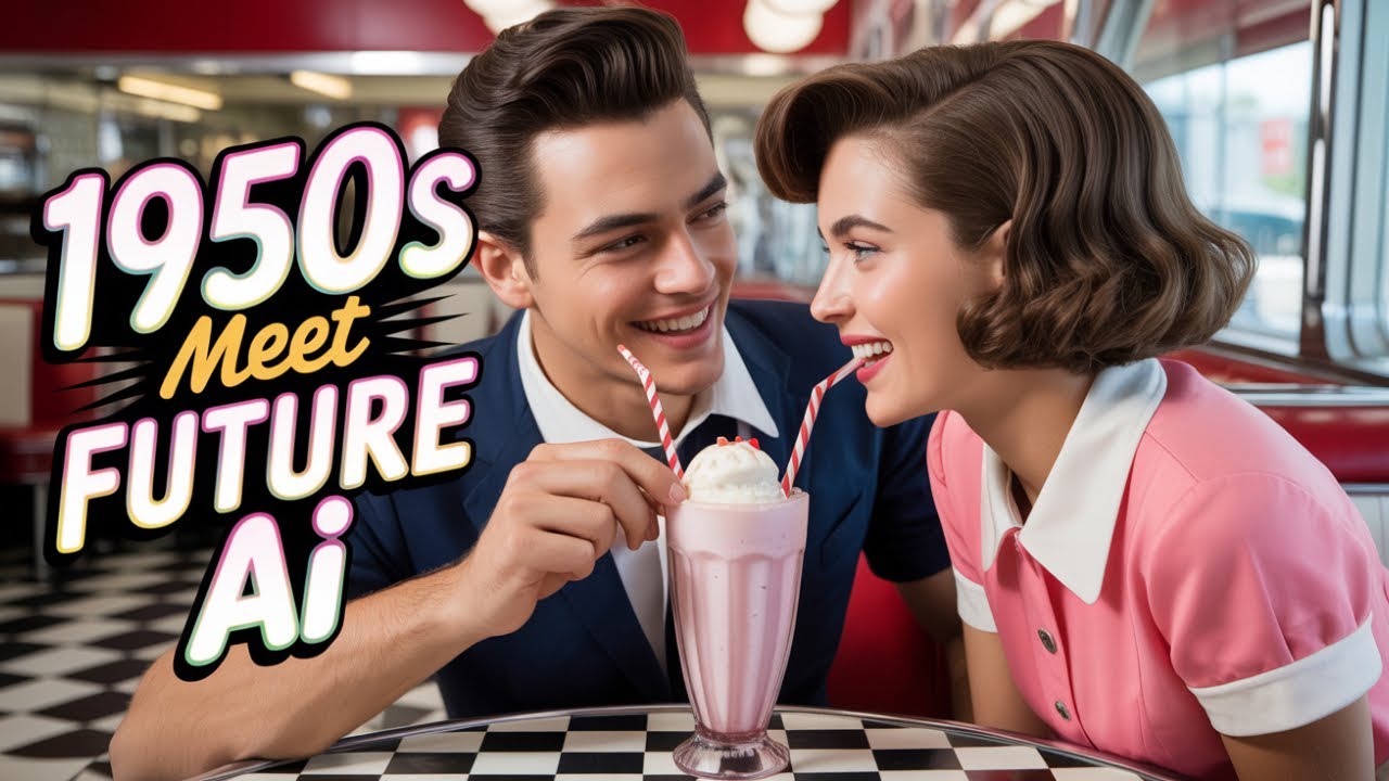 AI Reimagined the 1950s… and It’s Wild!