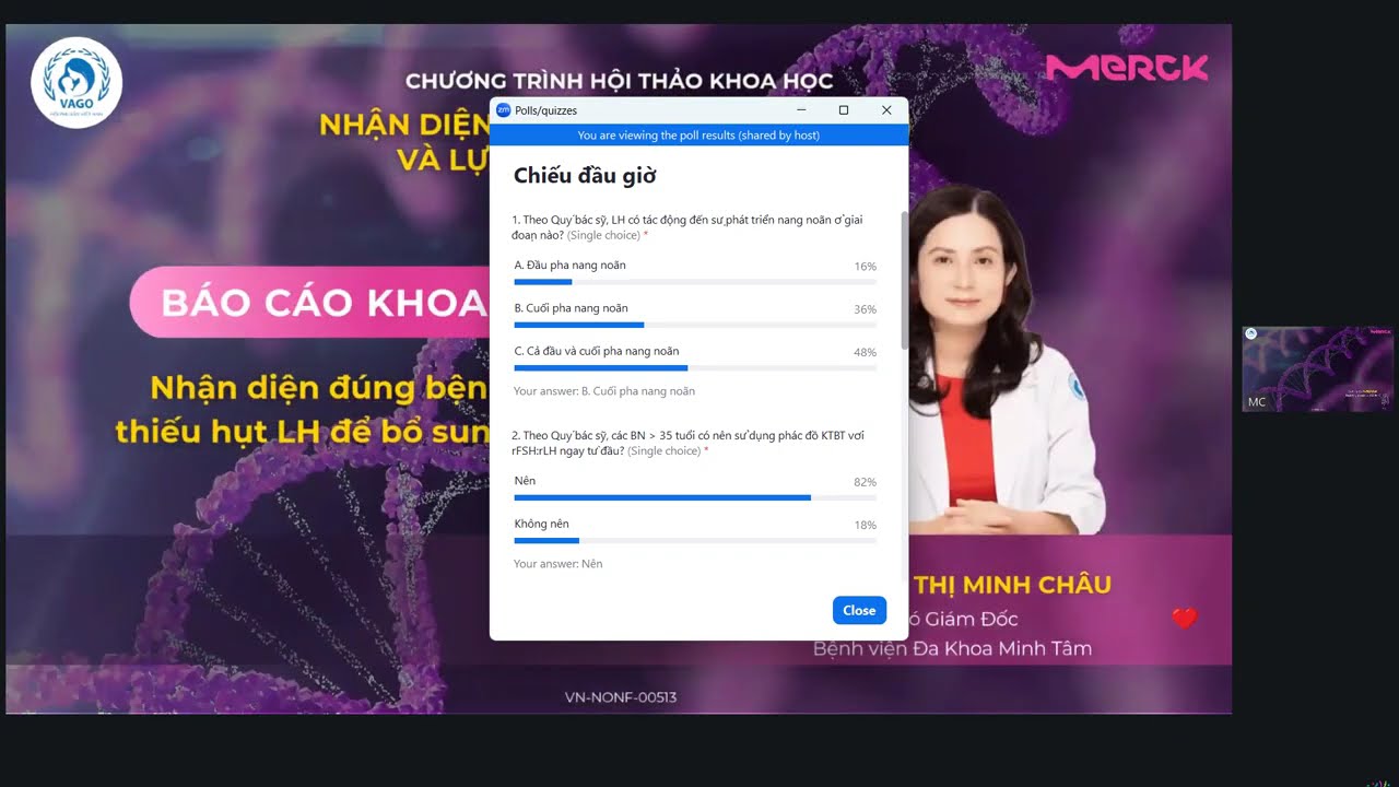 Nhận diện bệnh nhân THIẾU HỤT LH và lựa chọn ĐÚNG LOẠI LH | 06 Feb, 2026