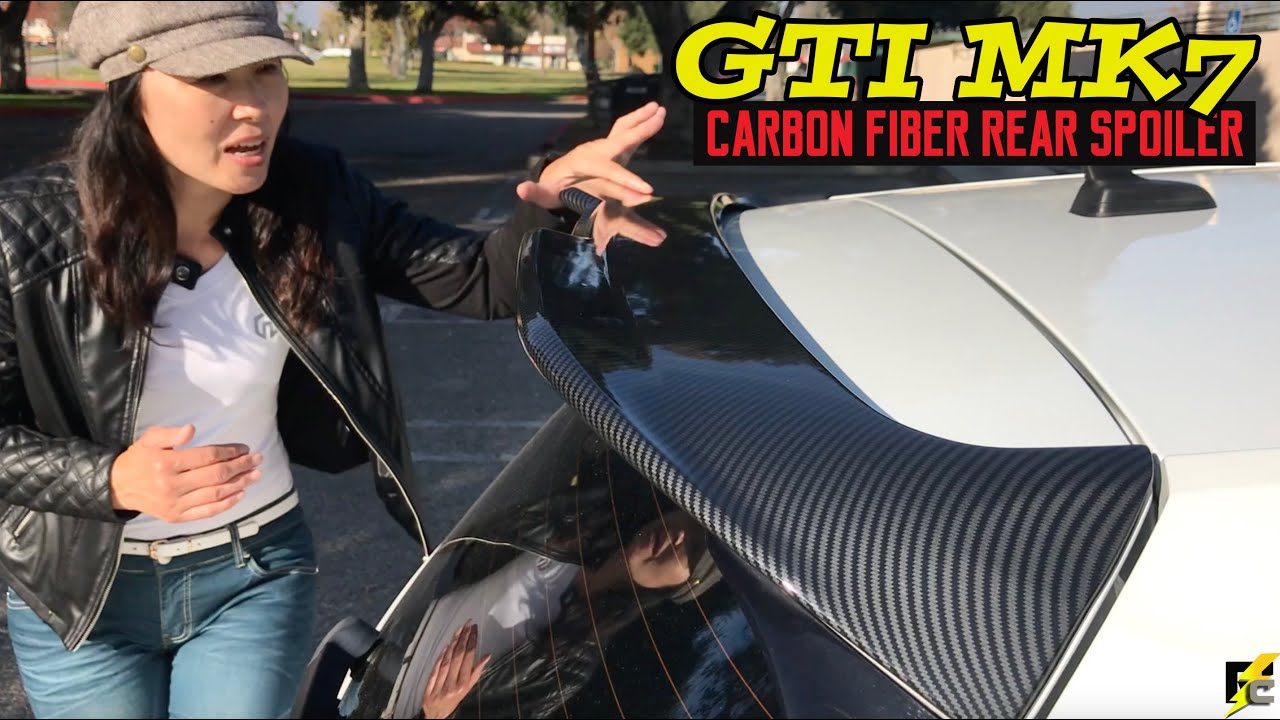 GTI MK7: Задний спойлер из углеволокна