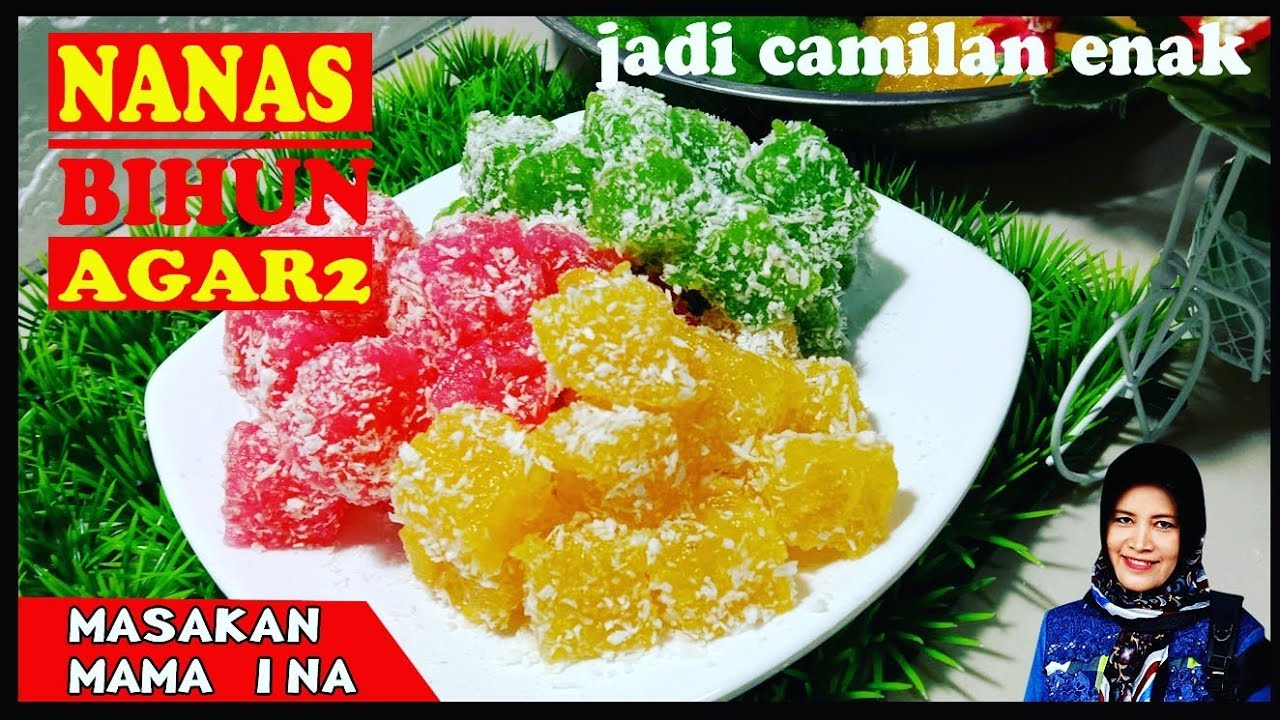 Enak nya bikin Viral di Mulut. Camilan dari Agar agar, nanas & bihun ini bikin menggoda Lidah.