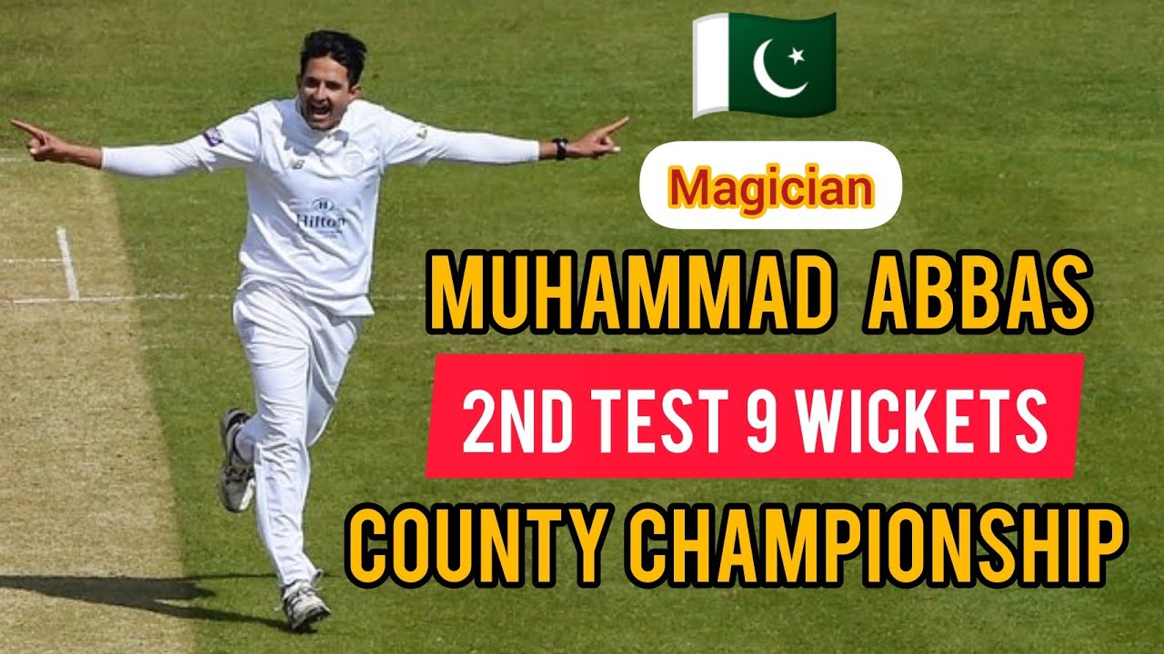 Muhammad Abbas Takes 9 Wickets vs Gloucestershire || County Championship Match Highlights 2022
