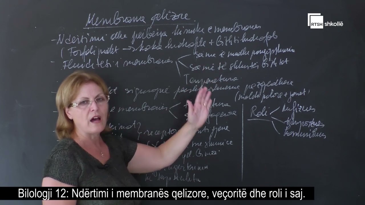 Ndërtimi i membranës qelizore, veçoritë dhe roli i saj| Bilologji 12