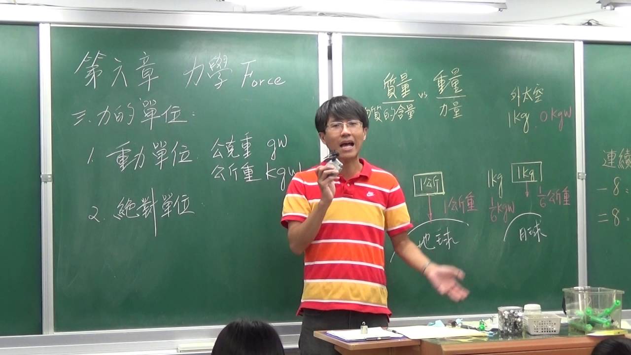 國二下理化6-1(3)力的單位