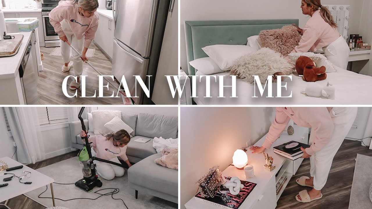 CLEAN WITH ME! Deep Cleaning my Apartment | Motivation Speed Cleaning