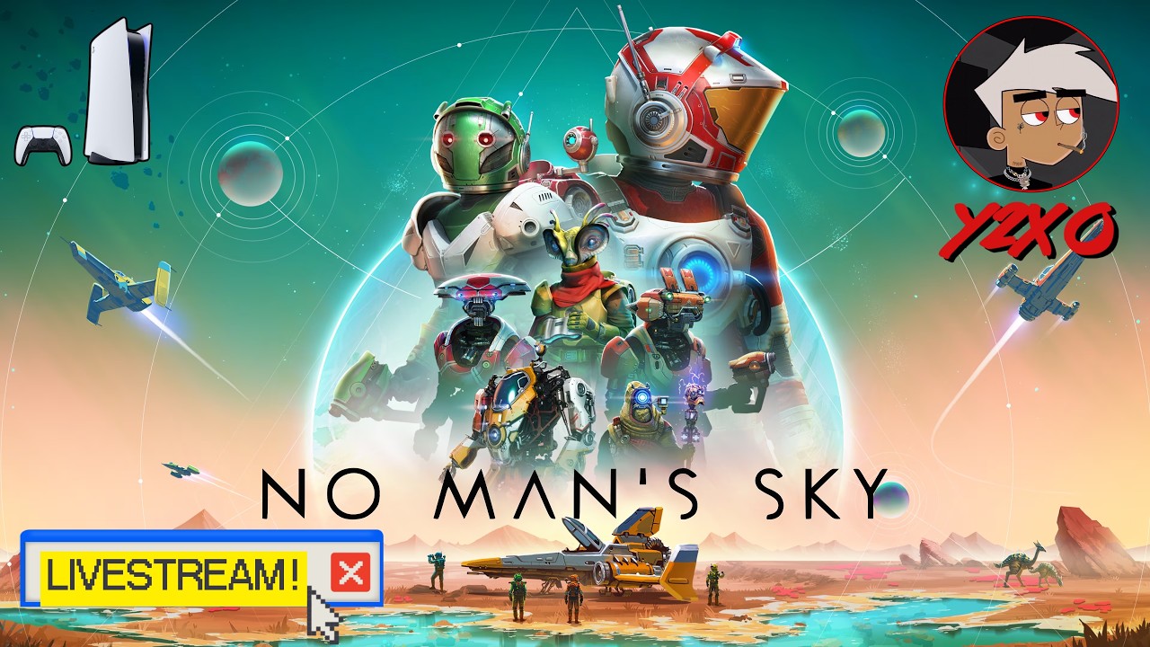 NO MANS SKY LIVEGAMEPLAY PS5