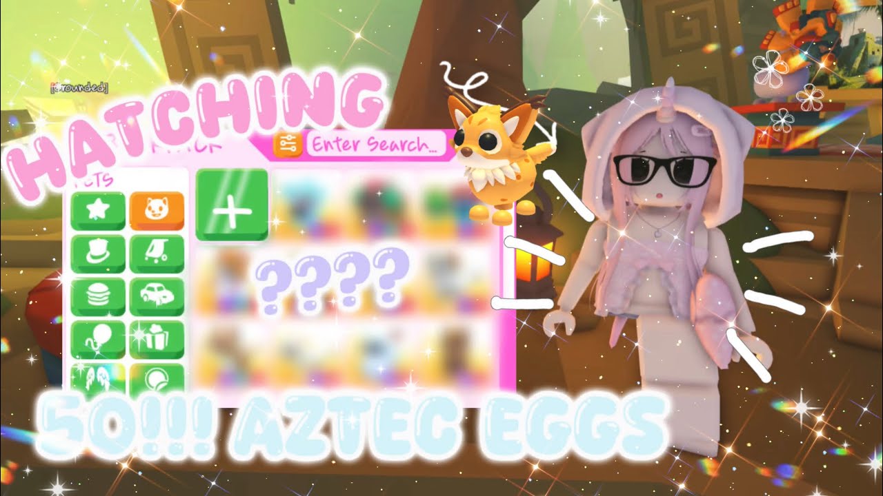 ♡ HATCHING 50 AZTEC EGGS!! PART 1 [NEW EGG] ♡