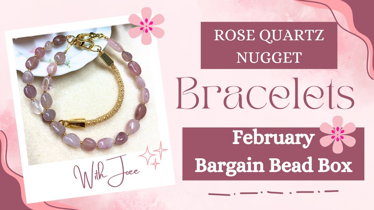GEMSTONE SET WITH BARGAIN BEAD BOX: Budding Romance
