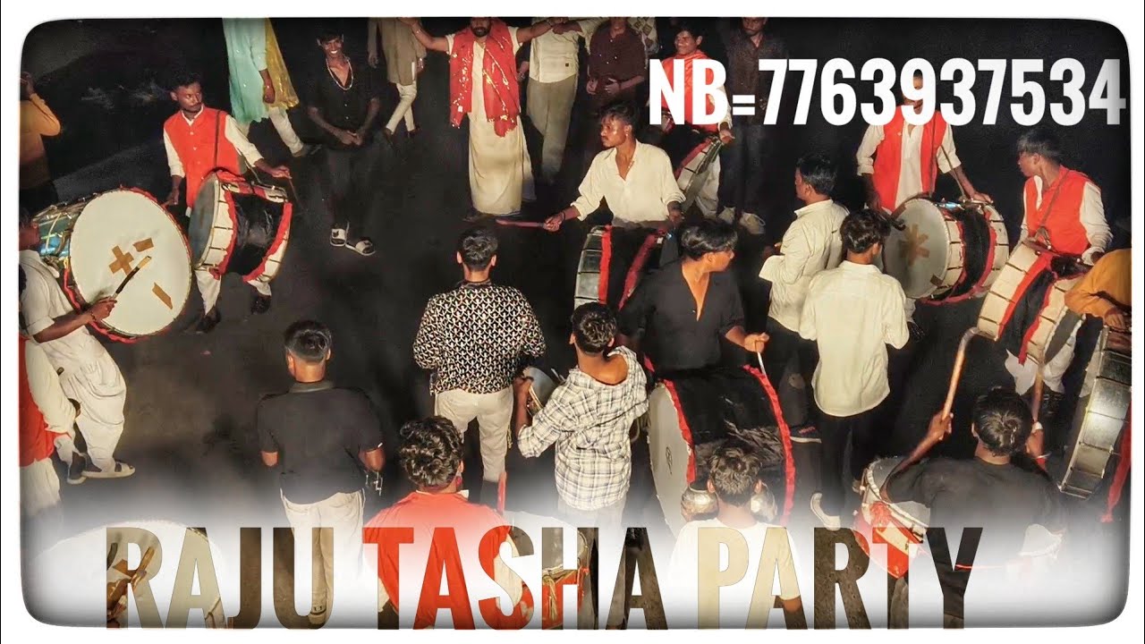 Raju Tasha Party ❤️ Ramnavami Dhun ♥️ booking 7763937534=9939223144