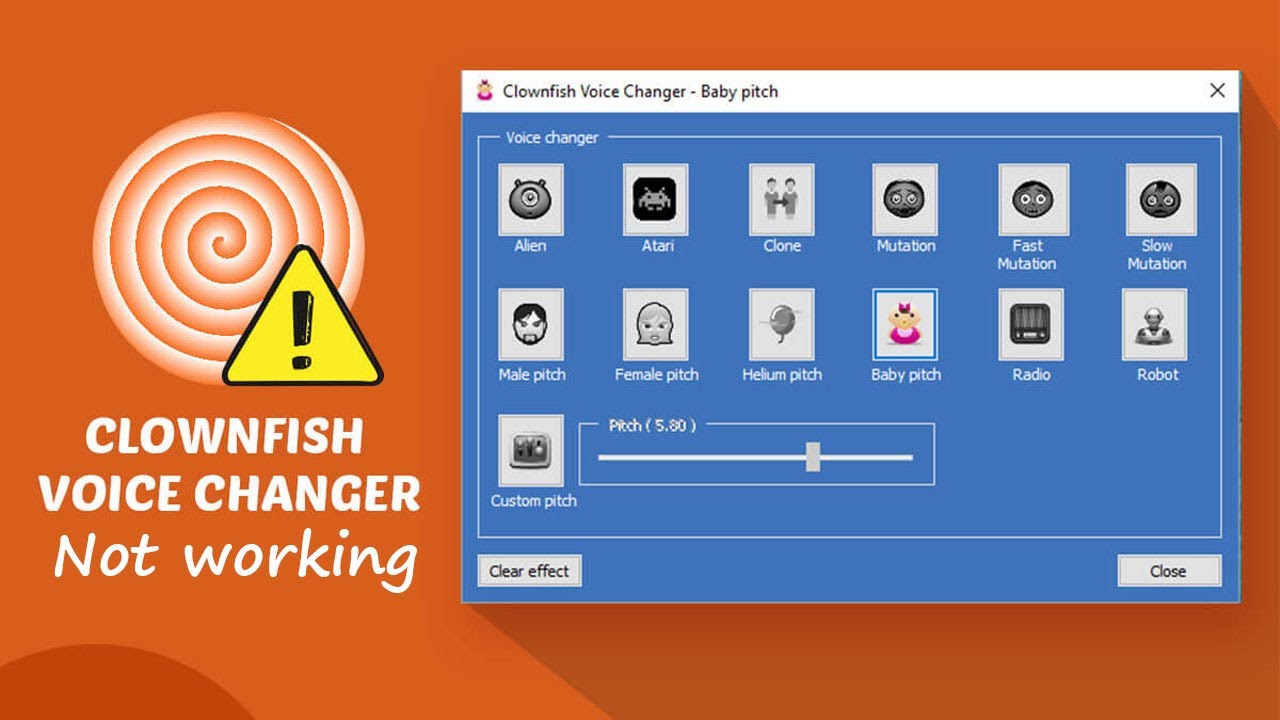 Как исправить — Clownfish Voice Changer не работает [Windows 10/11]