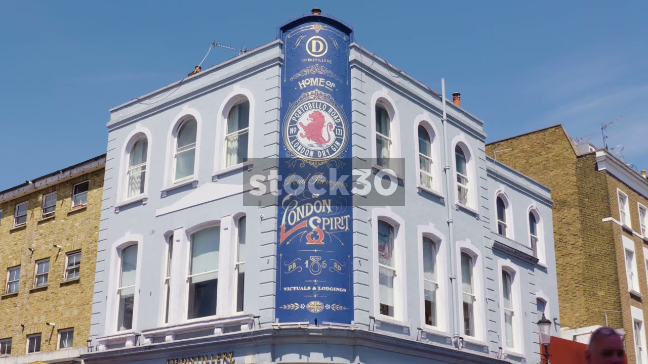 Portobello Road London Dry Gin Distillery, Notting Hill, London, UK