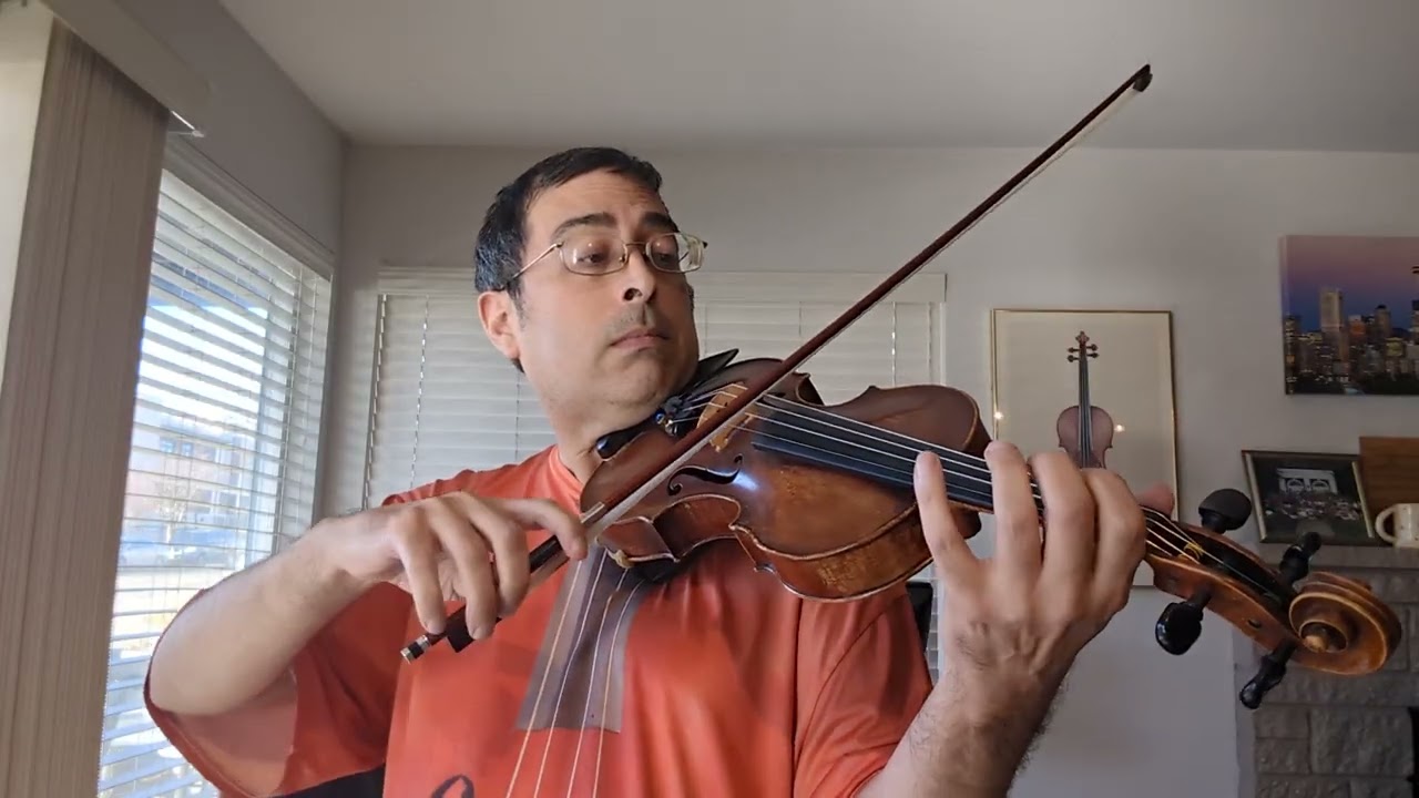 Gossec Gavotte, Suzuki Violin Book 1; Adam Syed, violin 