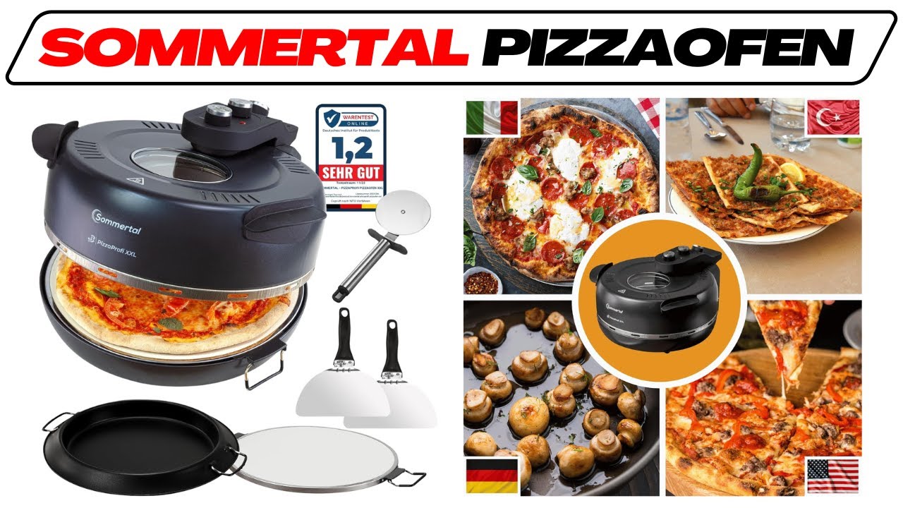 Sommertal Pizzaofen im Test Vergleich 🥇 Bester Pizzaofen für Zuhause