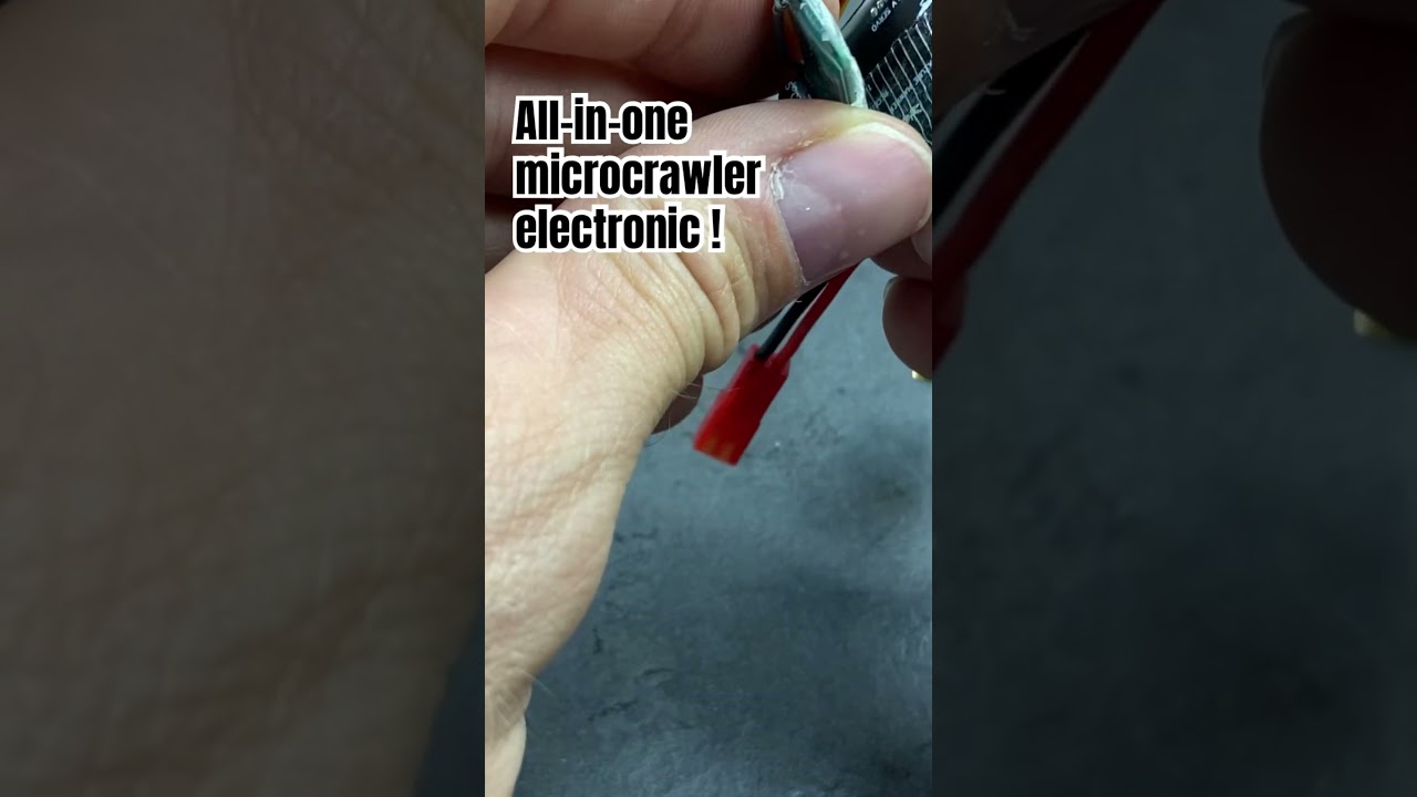All in one electronics for microscale - Orlandoo Hunter #microscale #orlandoohunter #azurehawker