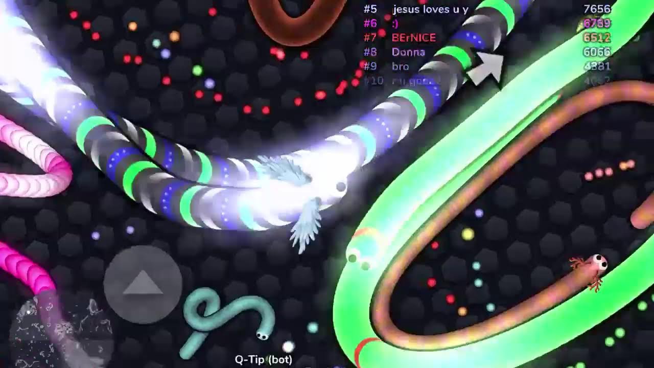 RCJW2011 PLAYING SLITHER.IO LIVE!!!