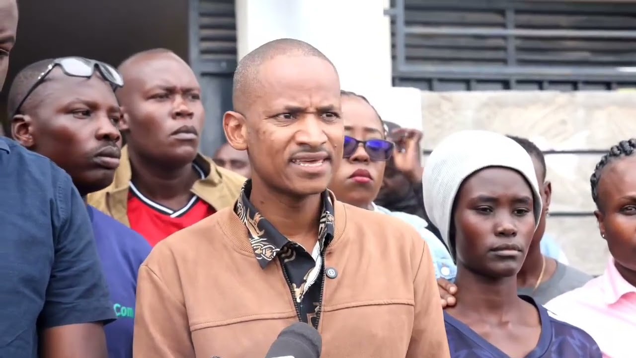 Babu Owino visits family of man slain in Kitengela