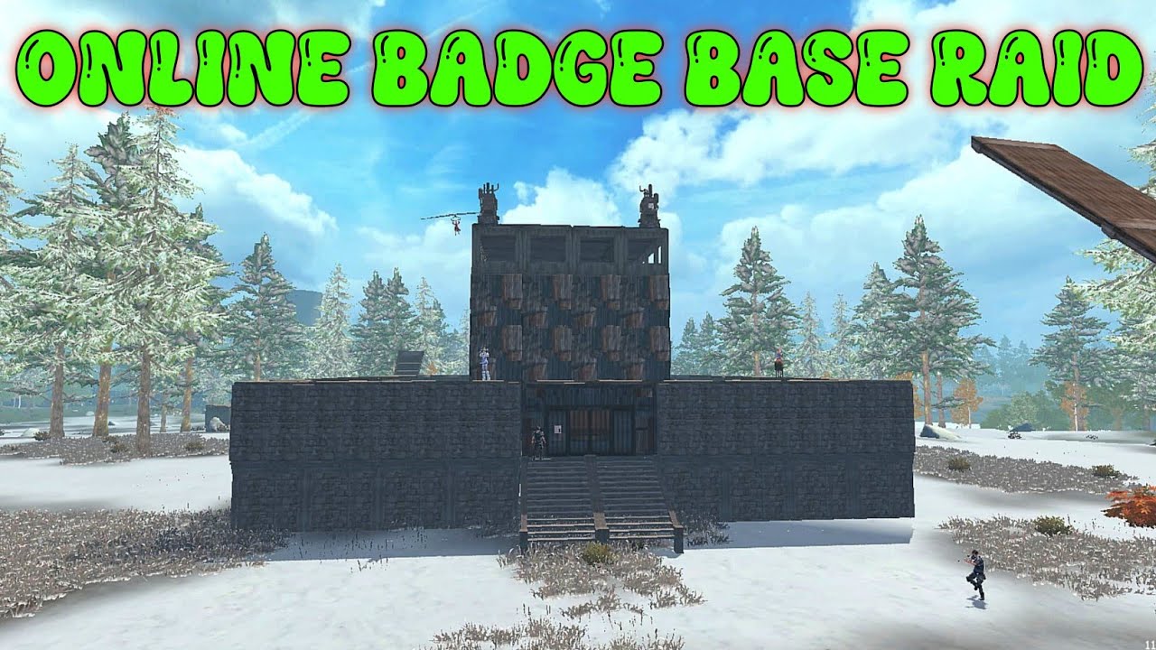 ONLINE BADGE BASE RAID || LAST ISLAND OF SURVIVAL HINDI GAMEPLAY 