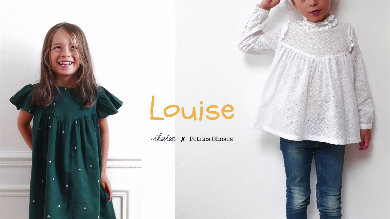 [ TUTORIAL ] Sewing a blouse for girls and women - Louise sewing pattern