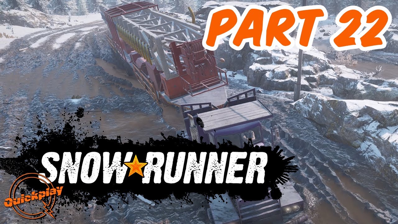 FIRE IN A BARREL | SnowRunner | Part 22