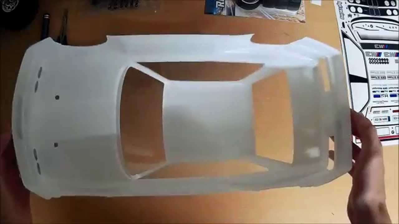 RC Karosserie lackieren - BMW M3 e30