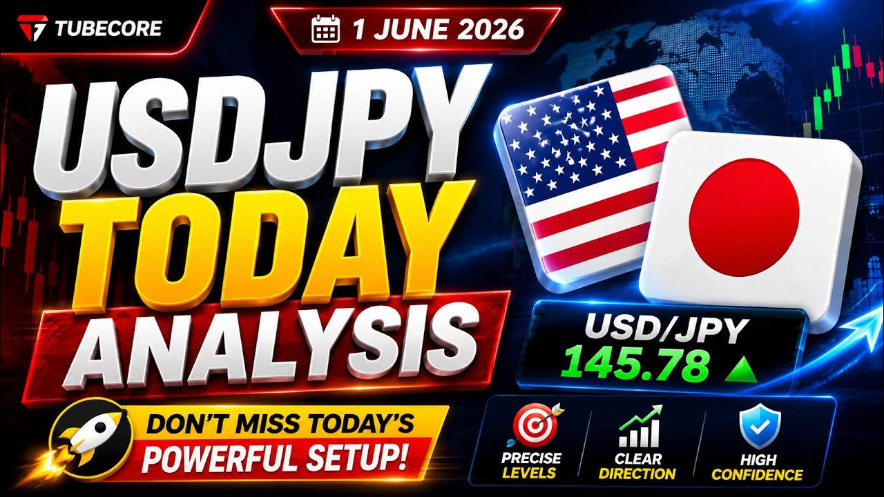 Анализ USDJPY на сегодня | Торговля на Форекс в режиме реального времени | 1 июня 2026 г.