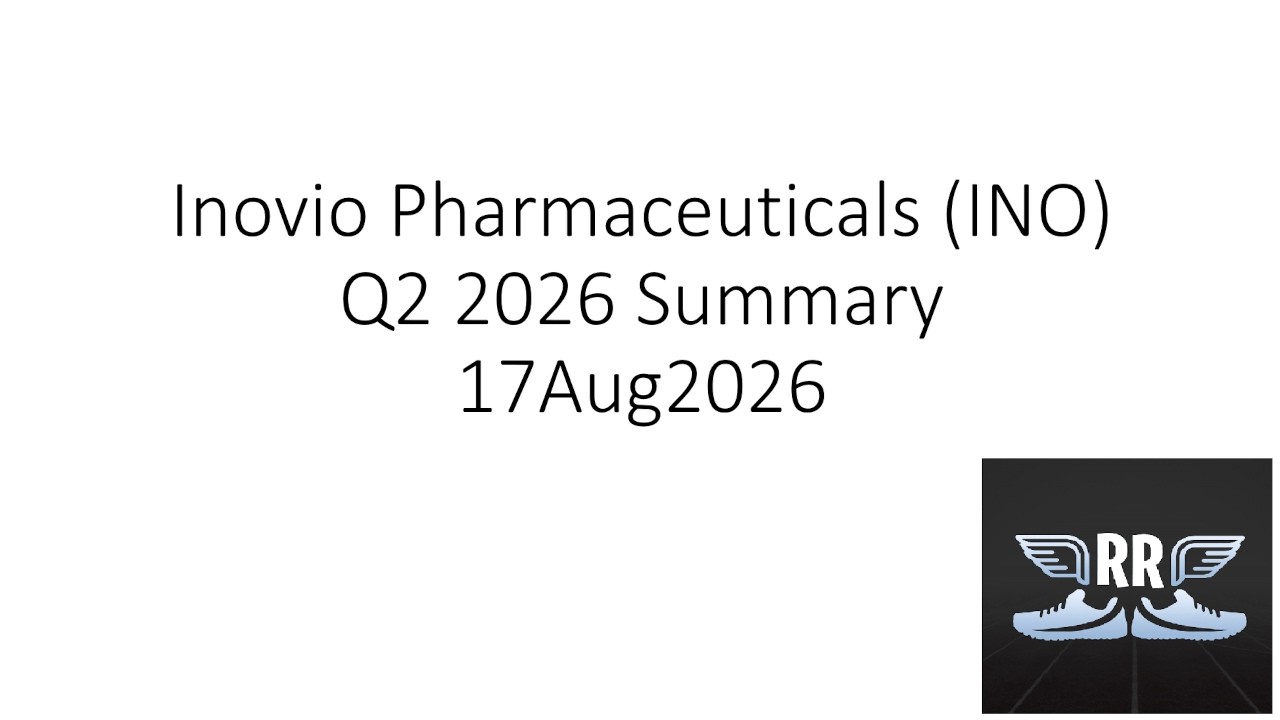 Обзор Inovio Pharmaceuticals (INO) за 2-й квартал 2026 года &mdash; 17 августа 2026 г.