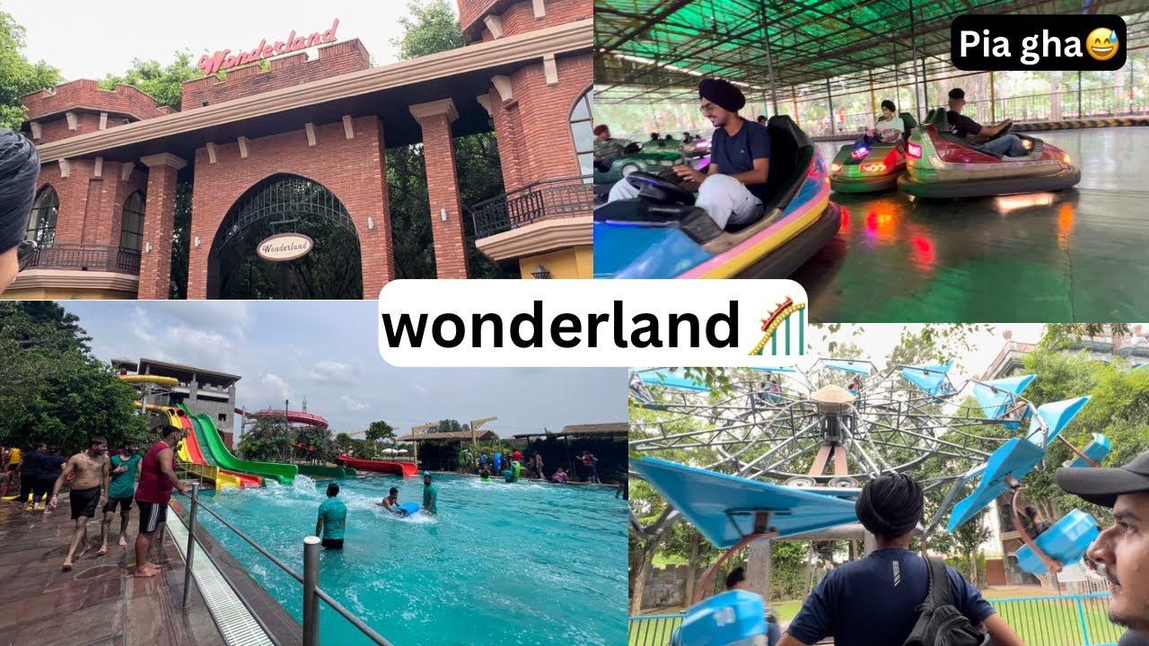 Wonderland ch pia gha😅//ride ch hoya munda aukha😂