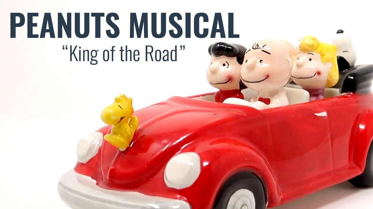 Peanuts Happiness Ride - Vintage Musical VW Beetle | CollectPeanuts.com