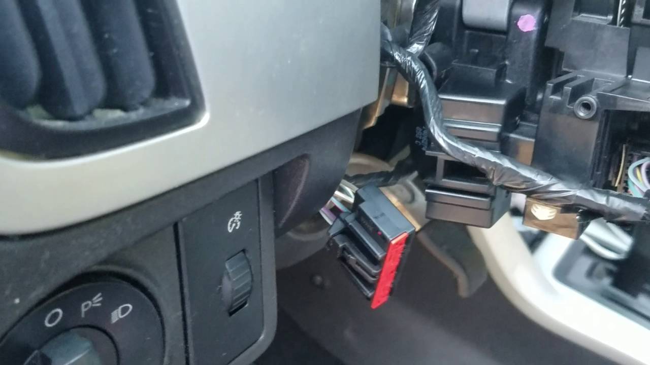 2010 Ford Focus SES ignition switch replaced