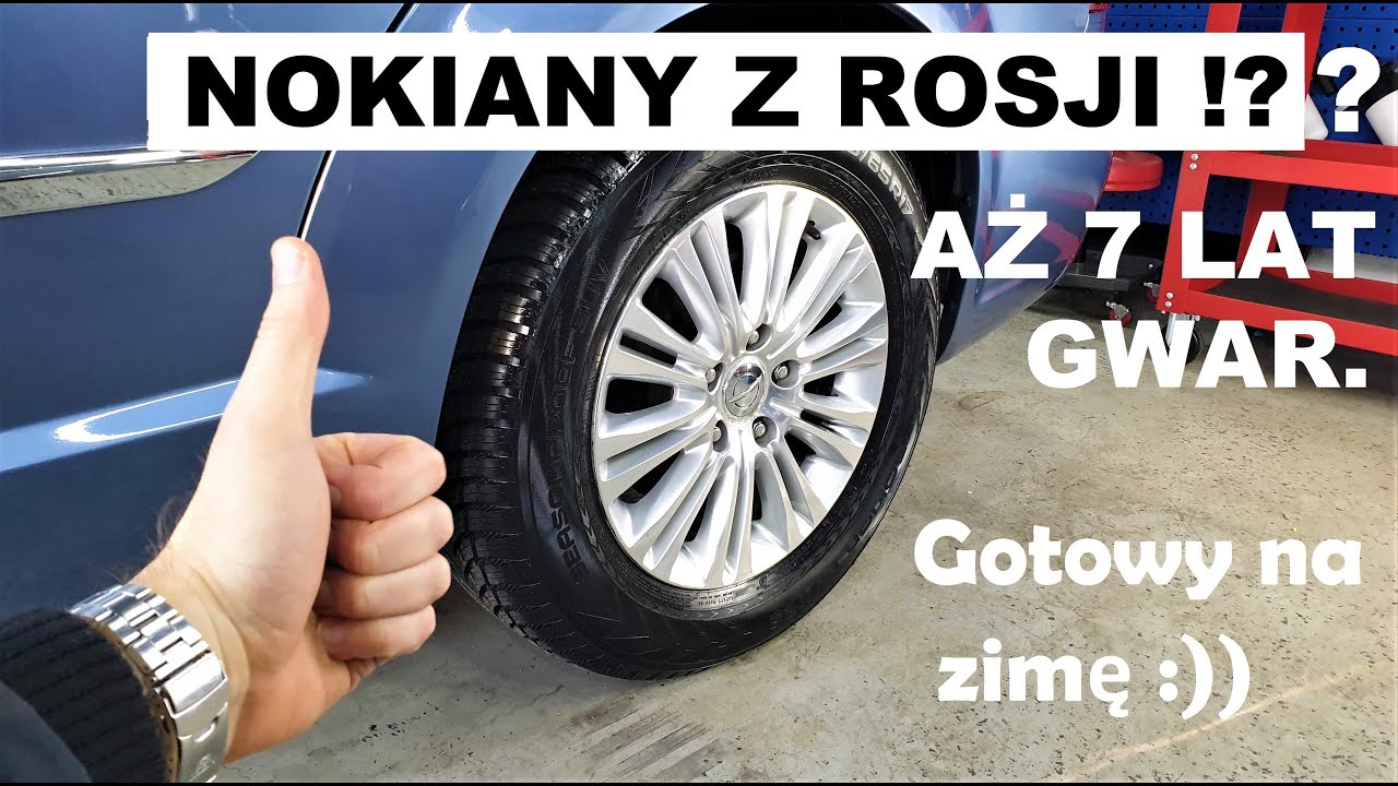 Opony CAŁOROCZNE Nokian SEASONPROOF SUV Test PL V6 VLOG