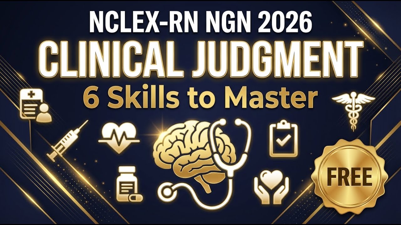 Next Generation NCLEX (NGN) Clinical Judgment Guide 2026 | 6 New Question Types Explained