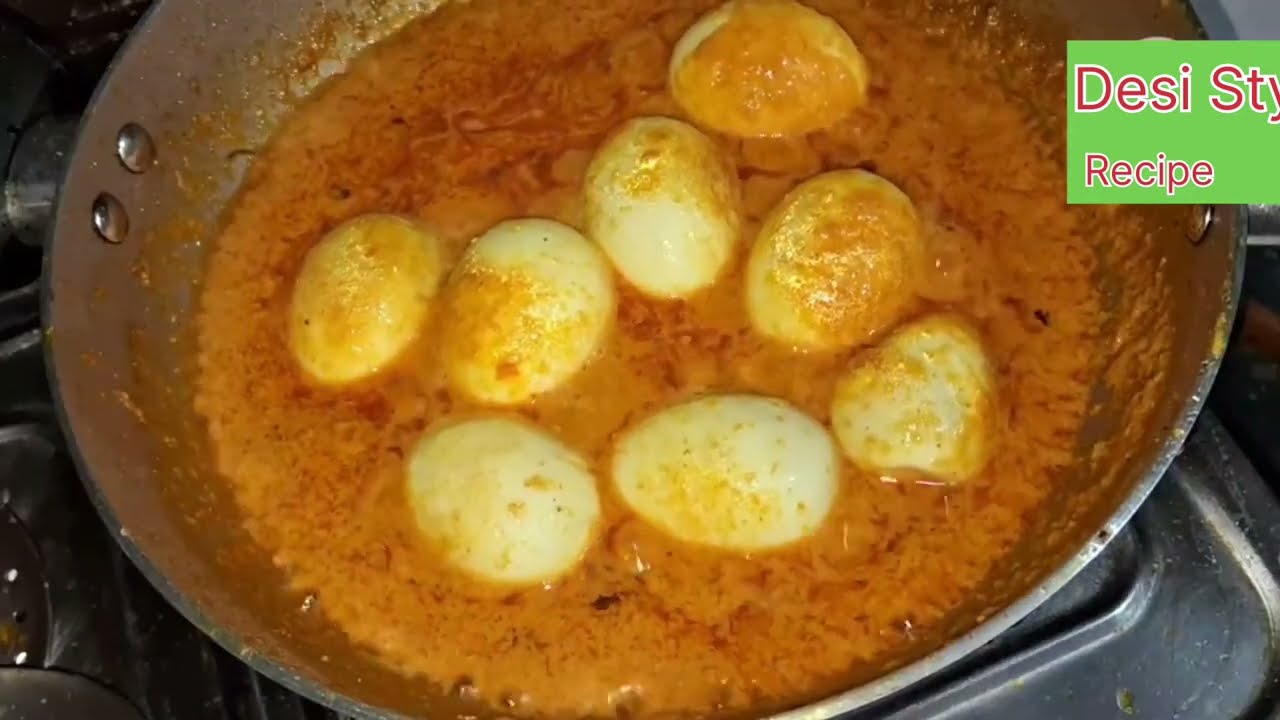 Egg Curry Recipe | अंडा करि की स्वादिस्ट सब्जी