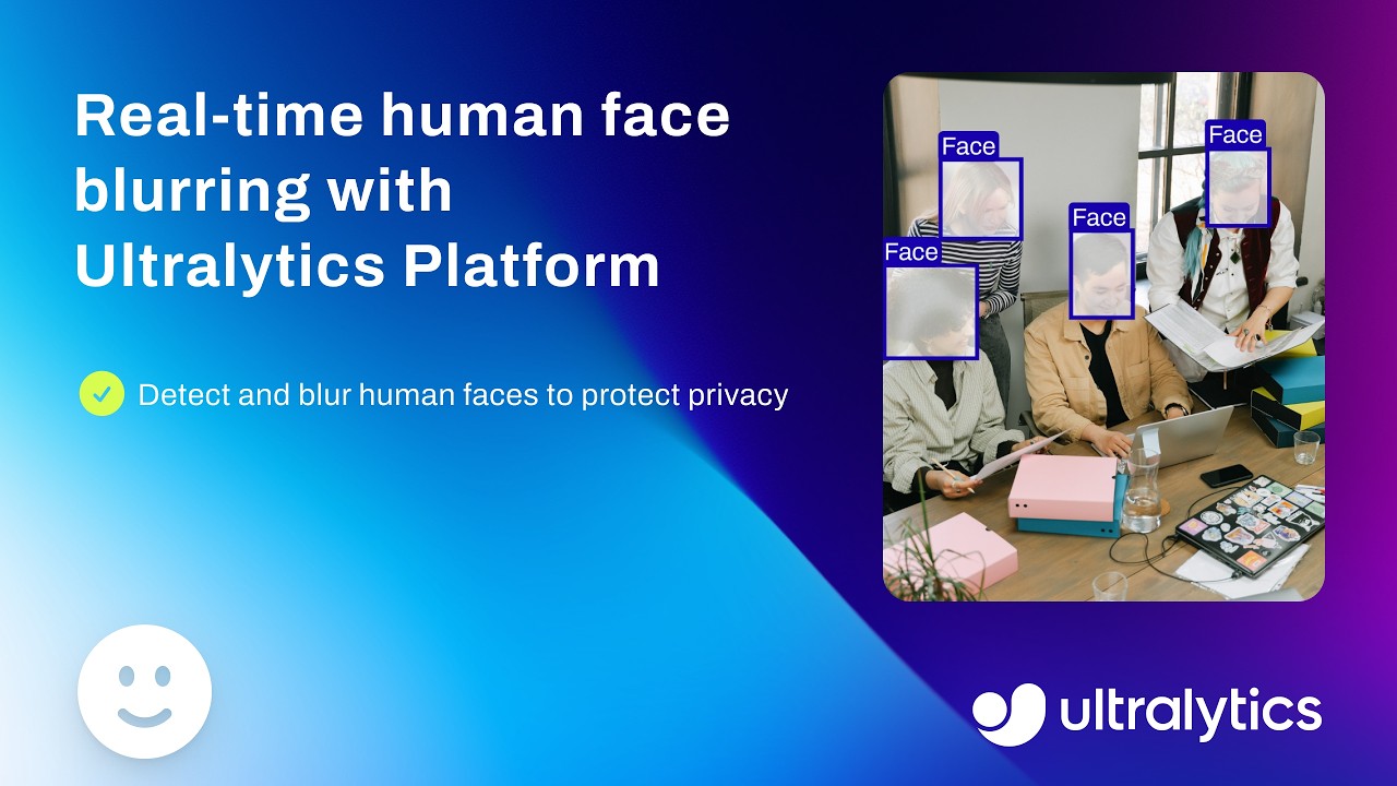 How to Train Face Detection Model using Ultralytics Platform & Blur Faces | Ultralytics YOLO26 🚀