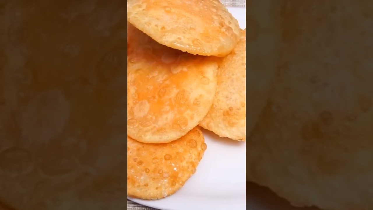 HALWA PURI | హల్వా పూరి పొంగుతూ మెత్తగా నూనె పీల్చకుండా #shots  #halwa poori #vinayakachavithi Pr