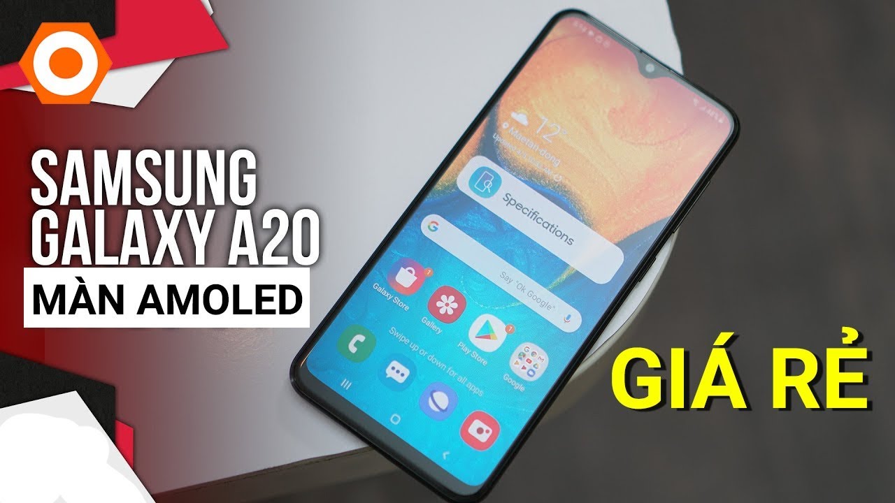 Đánh giá Samsung Galaxy A20 - Rẻ, đẹp, pin trâu